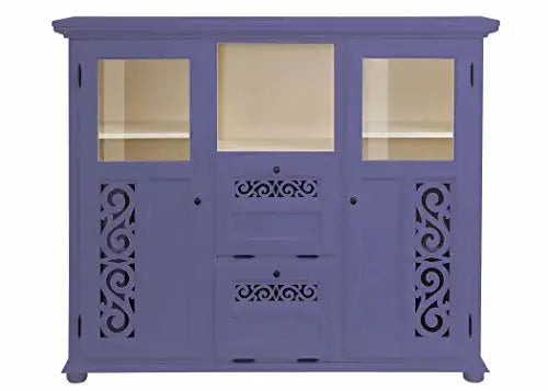 Translation missing: en.Soild Wood Fora Sideboard Storage Cabinet for Living Room | White Finish 