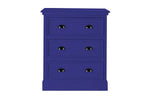 APRODZ Mango Wood Marceio Chest of 3 Drawers Storage Cabinet for Living Room | Wooden Sideboard | Kimberly Finish