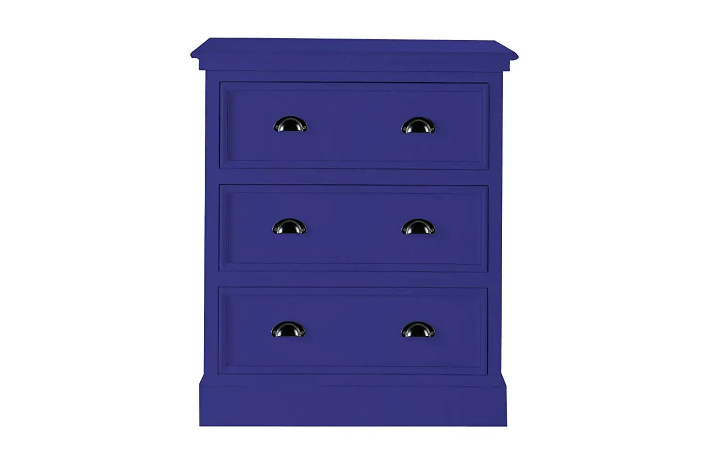 Mango Wood Marceio Chest of 3 Drawers Storage Cabinet for Living Room | Wooden Sideboard | Kimberly Finish 