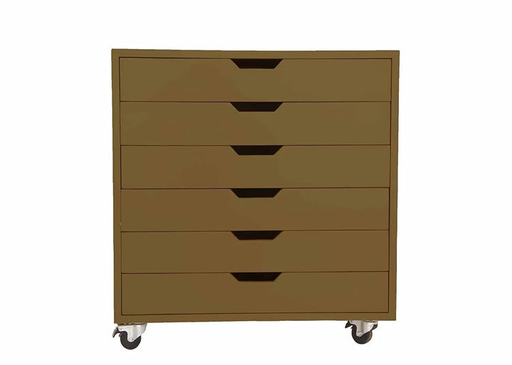 Translation missing: en.APRODZ Solid Wood Bhesar Drawer Unit on Castors Big Boy for Home | Blue