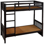 Sheesham Wood Moyer Bunk Bed for Bedroom | Brown Finish 