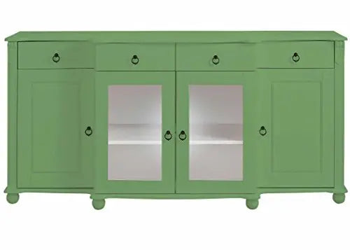 Translation missing: en.Aprodz Soild Wood Teresina Sideboard Storage Cabinet with Drawer for Living Room | Opera Evening Finish