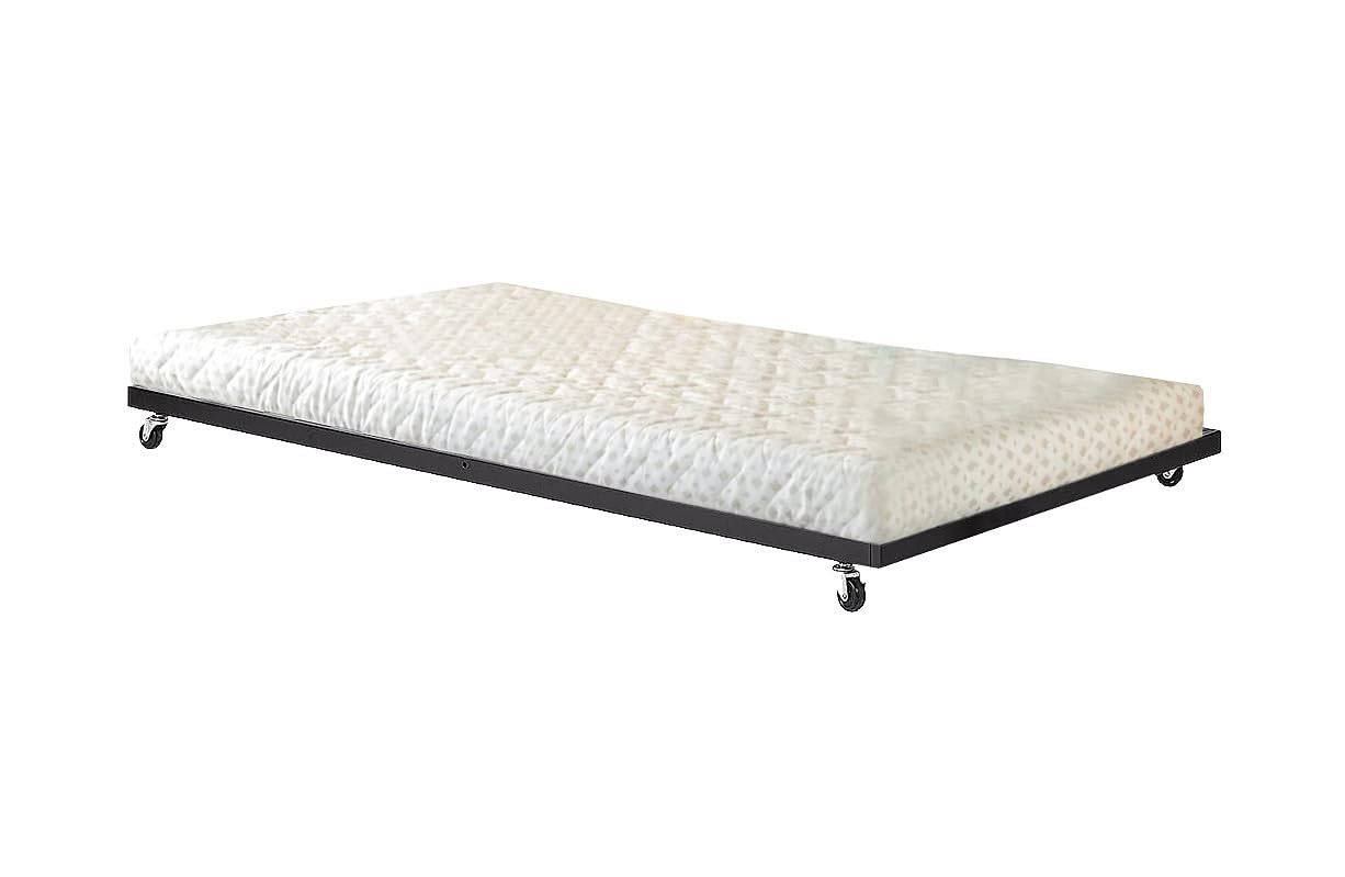 Suniz Twin Size Metal Daybed with Trundle Bed 