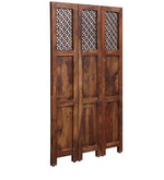 Durque 3 Panel Room Divider - Provincial Teak 