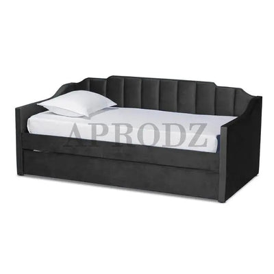 Krease Upholstered Daybed with Trundle Bed
