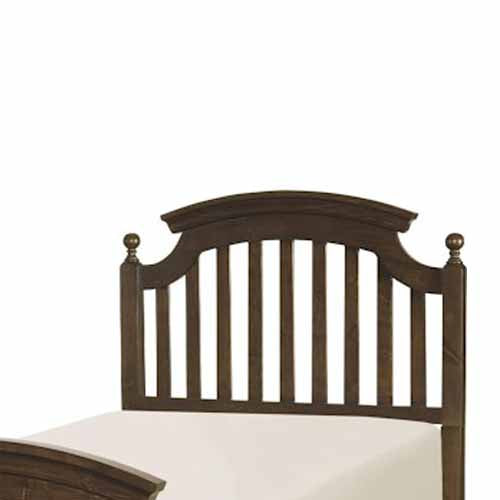 Solid Wood Without Storage Single Size Jarvi Bed for Bedroom Stylish | Brown Finish