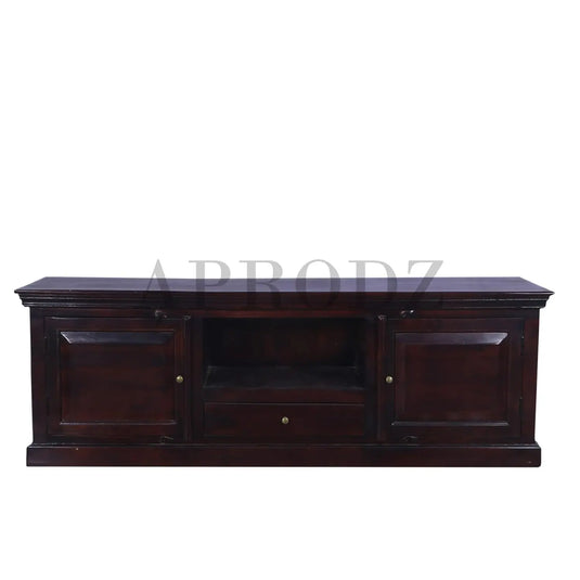 Translation missing: en.Mango Wood Tampa TV Stand Cabinet for Living Room | Entertainment Unit | Honey Finish 