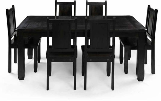 Translation missing: en.Solid Wood Kayle 6 Seater Dining Table Set for Home | Dining Furniture 