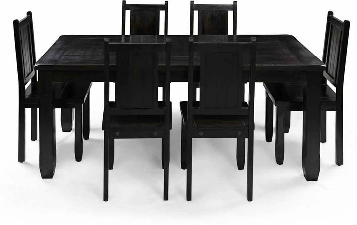 Translation missing: en.Solid Wood Kayle 6 Seater Dining Table Set for Home | Dining Furniture 