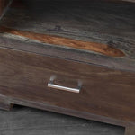 Solid Wood Mary Bedside Storage Table for Living Room 