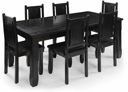 Translation missing: en.Solid Wood Kayle 6 Seater Dining Table Set for Home | Dining Furniture 