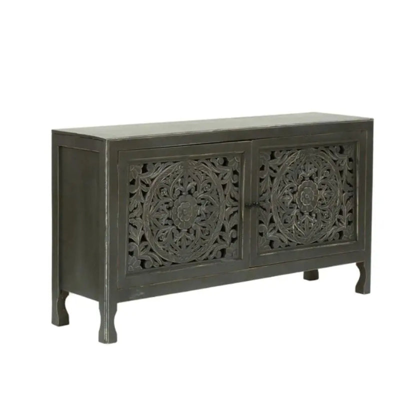 Wooden sideboard cabinet