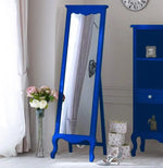 Mango Wood Home Decorative Thalo Standing Long Mirror for Living Room, Bedroom, Hotels 