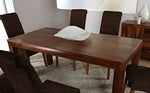 Dubro Dining Table- Brown 