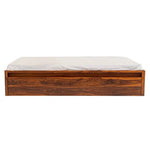 Sheesham Wood Hosia Bed for Bedroom Living Room Divan with Storage-Honey Finish 