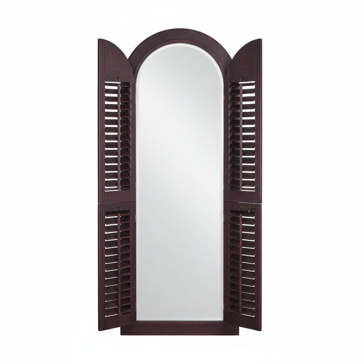 Translation missing: en.Mango Wood Meredi Standing Wall Decorative Mirror Frame| Wooden Mirror 