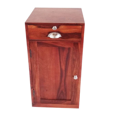 APRODZ Sheesham Wood Benger Bar Cabinet for Home, brown, standard (bc-32)