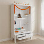 Sheesham Wood Temple with 3 Drawer for Pooja Room | Temple for Home 