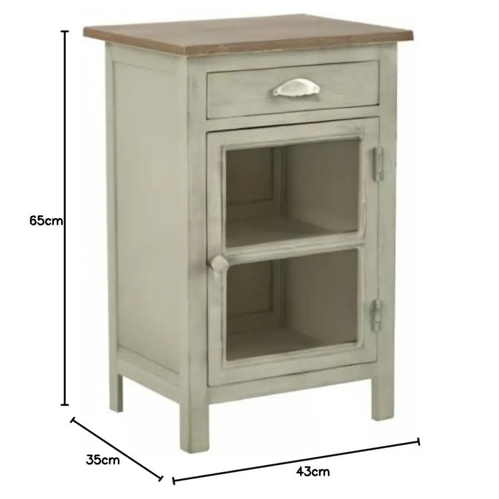 Translation missing: en.Mango Wood Pisco Bedside Table for Bedroom 