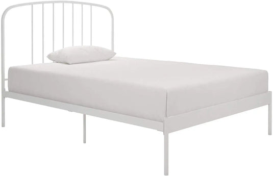 Translation missing: en.Metal Bed Frame with Rounded Headboard