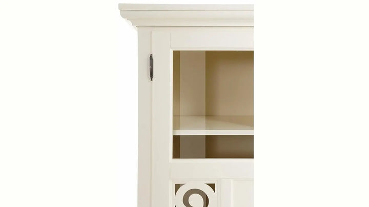 Translation missing: en.APRODZ Soild Wood Fora Sideboard Storage Cabinet for Living Room | White Finish