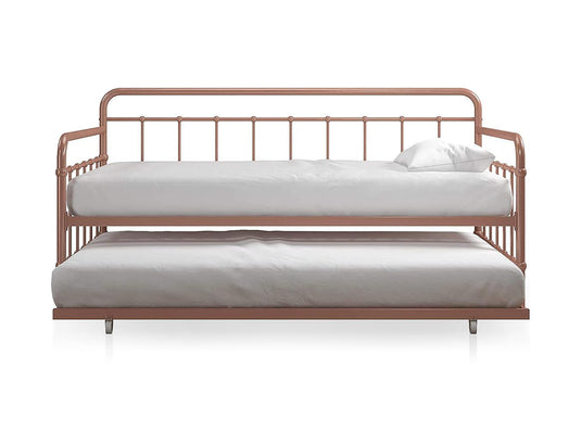 Translation missing: en.Marks Daybed Twin Size Metal and Mdf Trundle Bunk Bed 