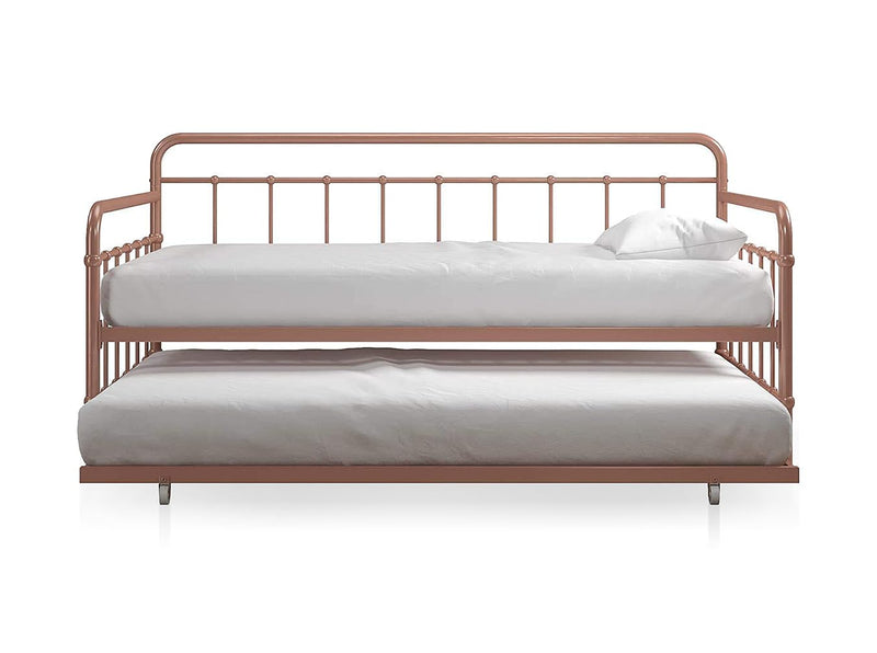 Marks Daybed Twin Size Metal and Mdf Trundle Bunk Bed 