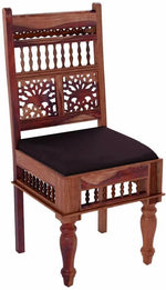 APRODZ Sheesham Wood Norcross 2 Seater Dining Table Set for Home | Dining Furniture | Brown Finish