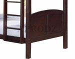 Joyce Twin Size Bookcase Bunk Bed 