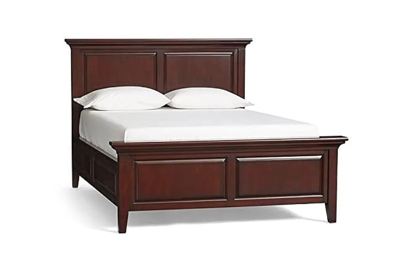Solid Wood Paul Bed with Storage for Bedroom 