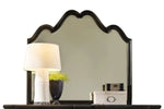 Mango Wood Home Decorative Nepht Dresser Wall Mirror for Living Room 