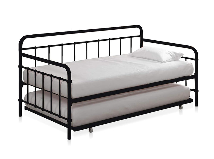 Translation missing: en.Marks Daybed Twin Size Metal and Mdf Trundle Bunk Bed 