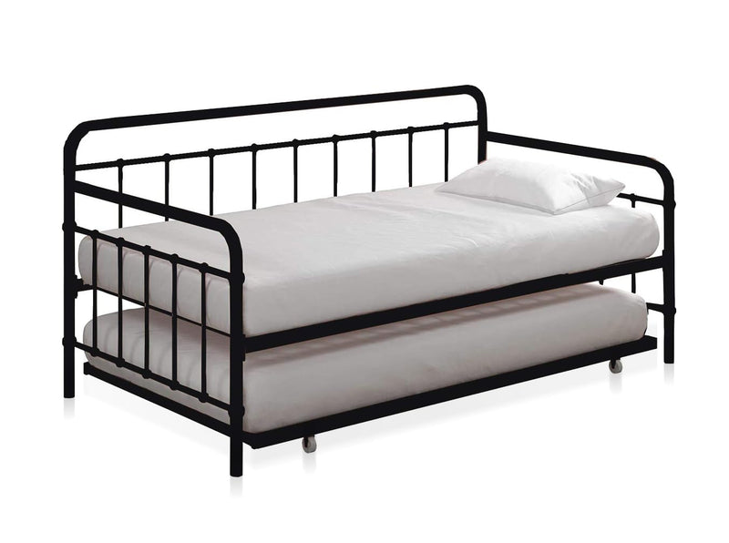 Marks Daybed Twin Size Metal and Mdf Trundle Bunk Bed 