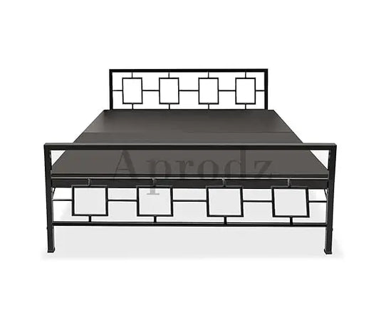Translation missing: en.Metal Bed | Metal Bed With Foam Mattress Included | (King, Queen, Single Size with Mattress) (Geometric Design &amp; Geometric Design with Foam)  metal bed