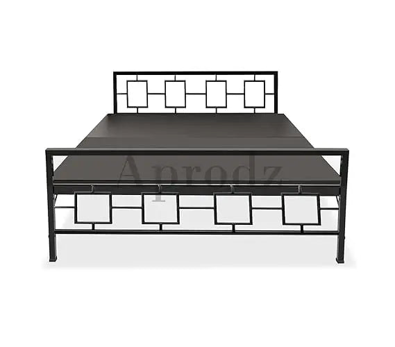 Translation missing: en.Metal Bed | Metal Bed With Foam Mattress Included | (King, Queen, Single Size with Mattress) (Geometric Design &amp; Geometric Design with Foam)  metal bed