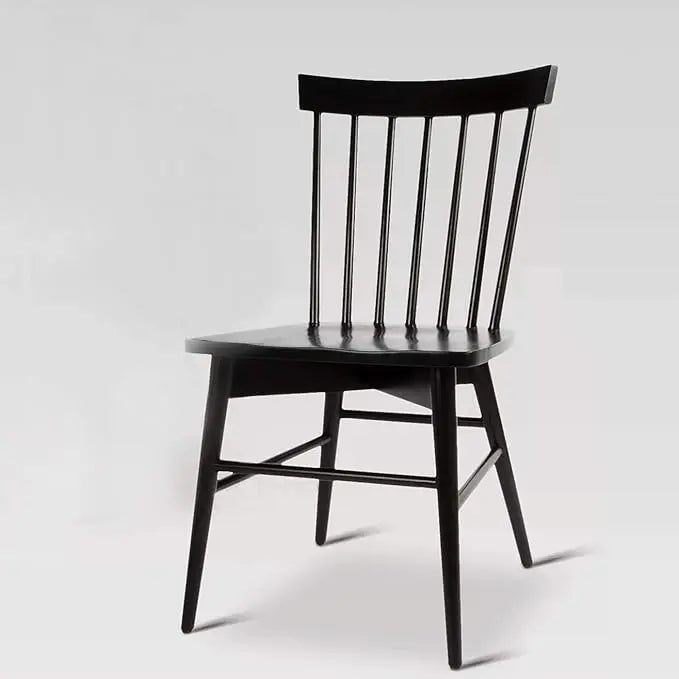 Solid Mango Wood Dining Chairs for Living Room | Set of 2 Wooden Chair 