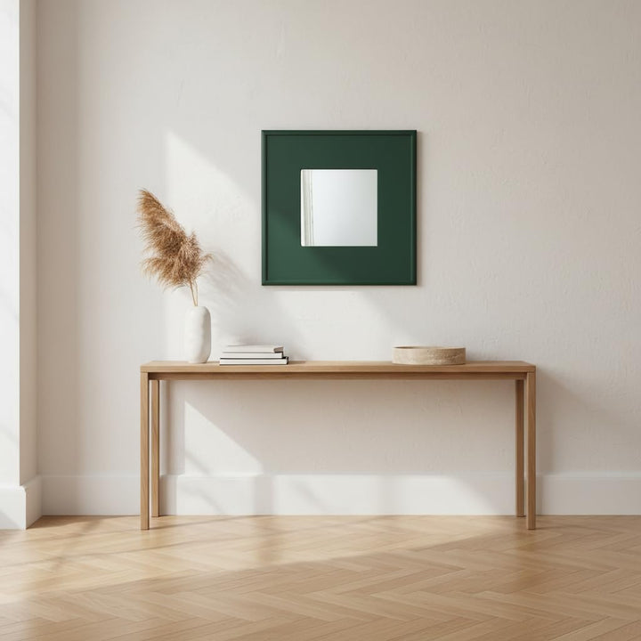 Translation missing: en.Mango Wood Azubu Wall Decorative Mirror Frame| Wooden Mirror | White Finish 