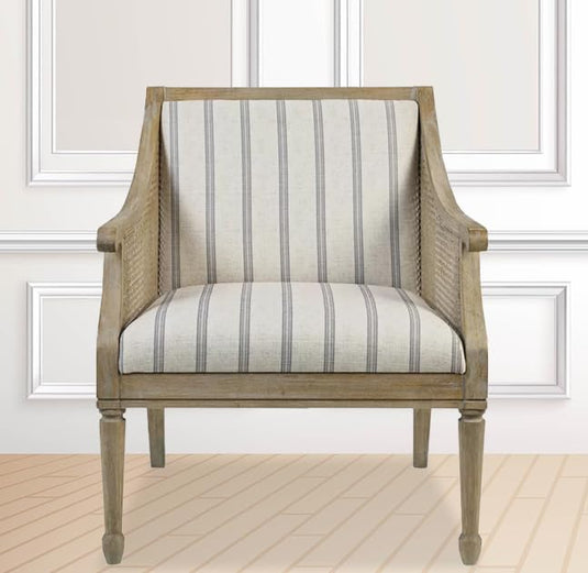 Translation missing: en.Isla Upholstered Living Room Armchair in Cane Work | upholstered living room chair 