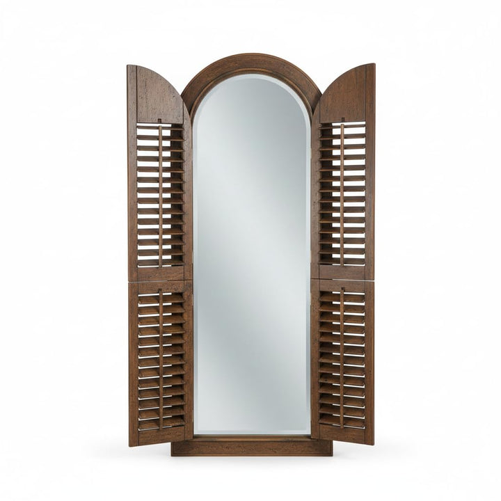 Translation missing: en.Mango Wood Meredi Standing Wall Decorative Mirror Frame| Wooden Mirror 