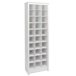 APRODZ Mango Wood Multiple Storage Salga Shoe Rack Shelf For Living Room | Shoe Organizer | White