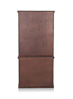 Bookshelf | Sheesham Wood Wooden Storage Organizer | Shelves Bookcase Rustic Durable, Stylish & Compact Design for Home, Office & Living Room | Furniture Organizer Elegant Finish (Brown 6) 