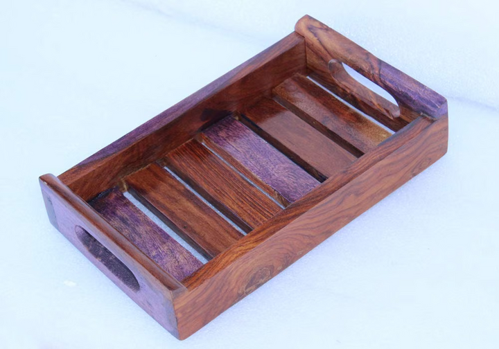 Translation missing: en.Sheesham Wood Decorative Antique Touch Serving Tray 