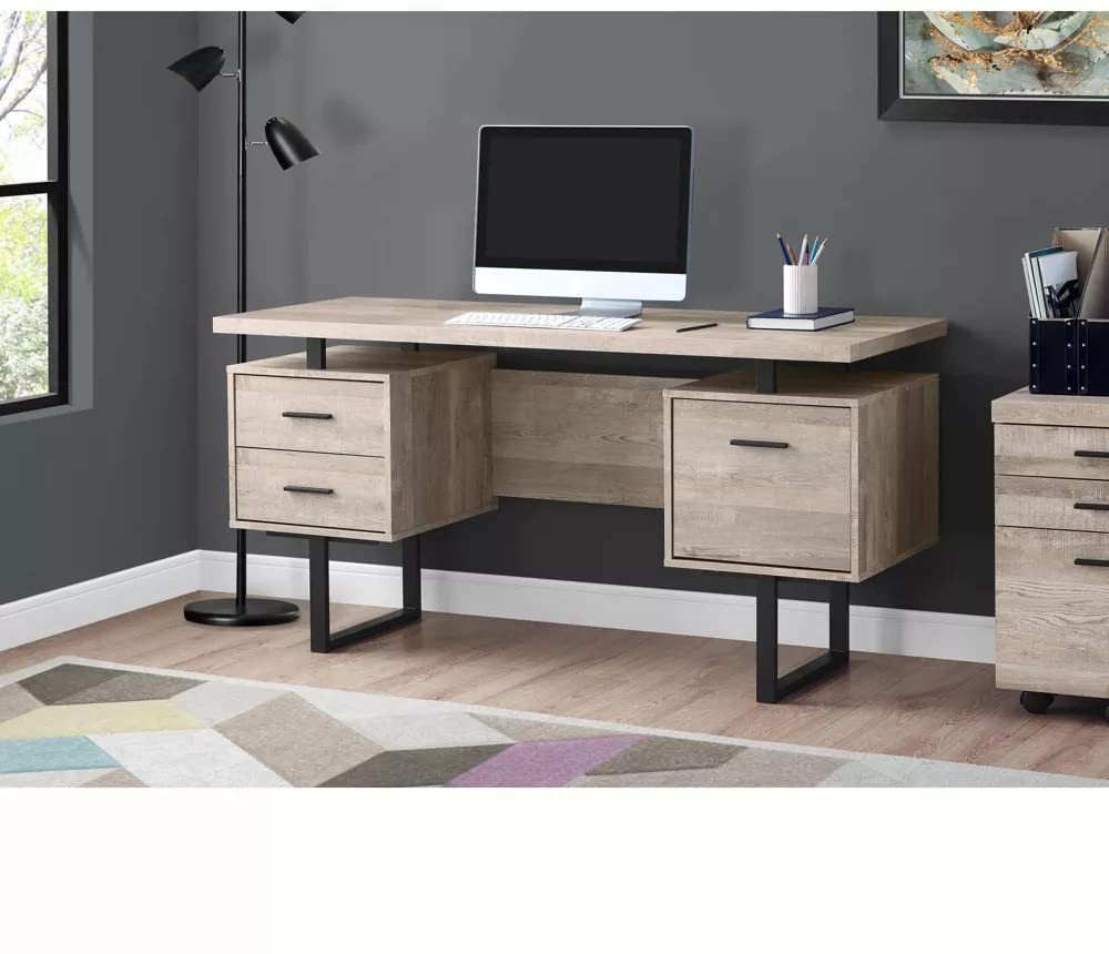 APRODZ Solid Wood Cotter Study Desk Table for Home and Office