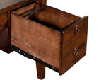 Mango Wood Wyola Study Desk Table for Home and Office | Brown Finish 