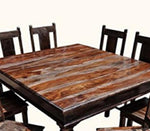 Solid Sheesham Wood Dining Table Set of 8 Seater Dinner Dinning Table with 8 Chair for Dining Furniture for Living Room Home Hotel Office Self Assembly 