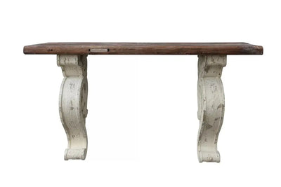 Reclaimed Wood Sinior Floating Wall Shelf for Living Room | Wall Shelves | White