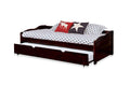 Solid Wood Gymea Daybed with Trundle Bed for Living Room | Bed for Bedroom 