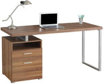 Solid Wood Abanda Study Desk Table for Home and Office Black Finish 