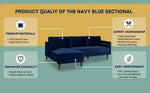 MidCen Wooden 3 Seater Sofa Set with High-Density Comfortable Foam for Home & Living Room (Upholstered- Dark Green Velvet Fabric) 