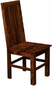 Sheesham Wood Tulsa 6 Seater Dining Table Set for Home | Dining Furniture | Brown Finish 